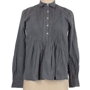 TOAST Lightweight Cotton Pullover long sleeve blouse - Vintage Tunic XS